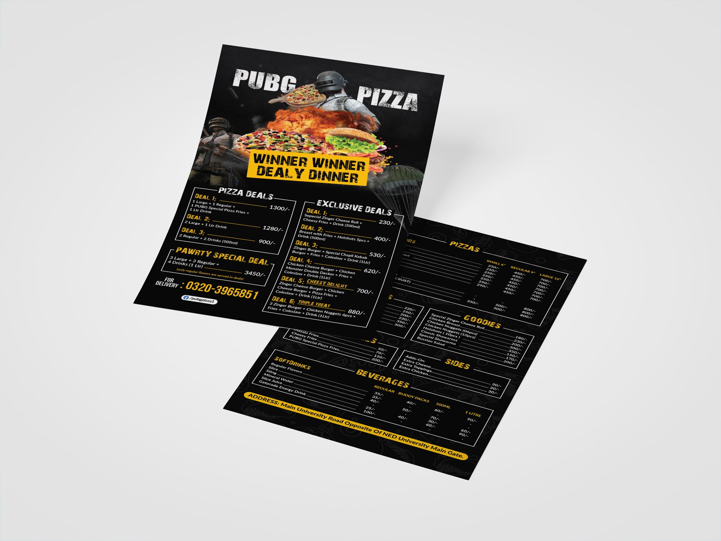 Flyer and Catalog Design Sample for Business Marketing in Arizona