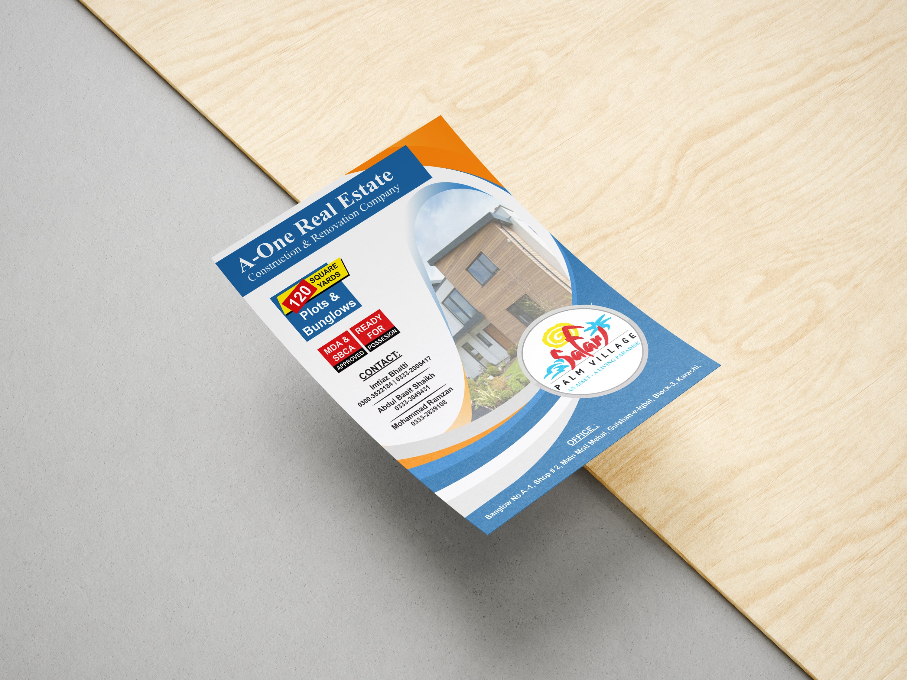 A5 Flyer Catalog Design for Business Promotion in Arizona