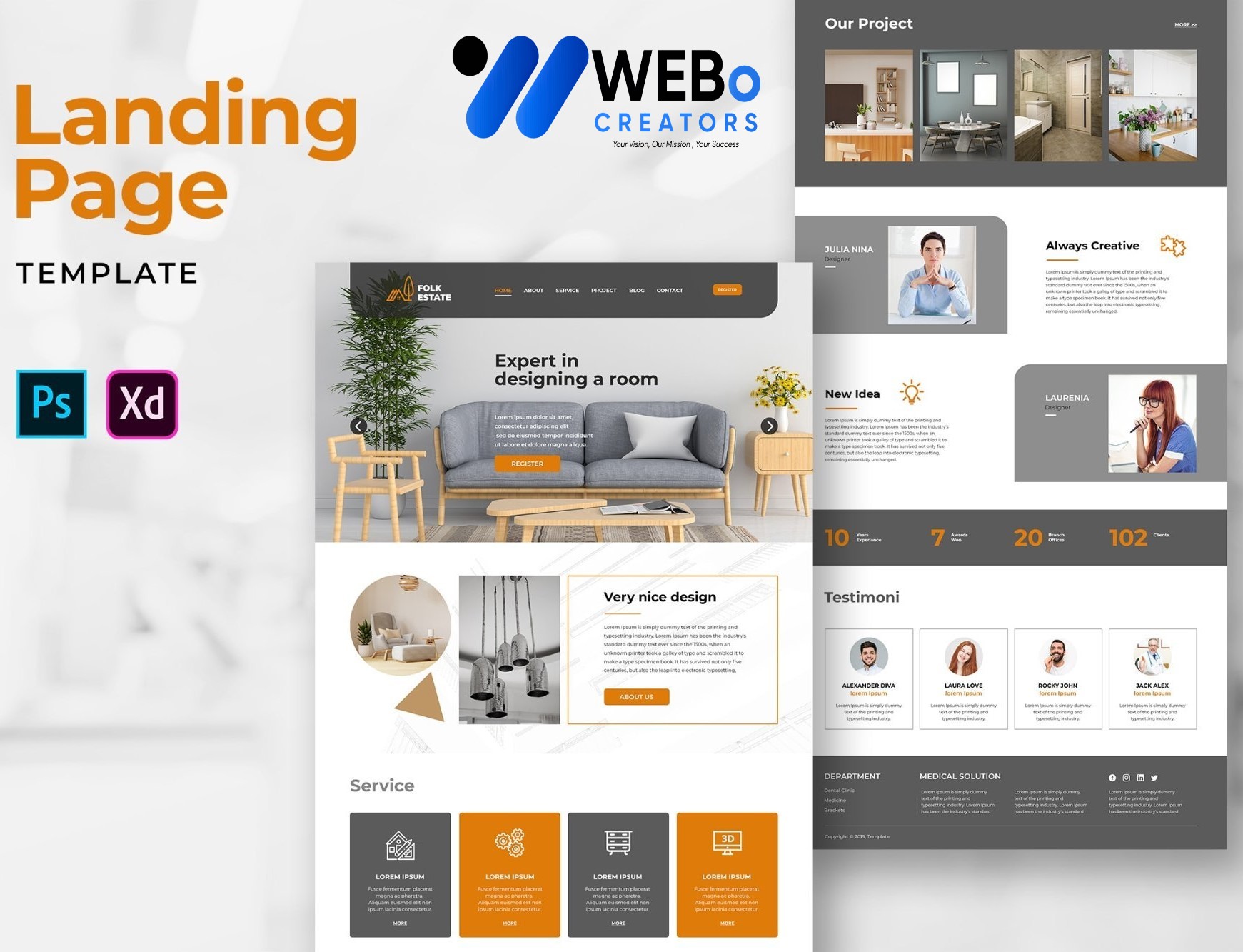 Creative Landing Page Designs, Themes, Graphic Elements for Arizona Businesses 2026
