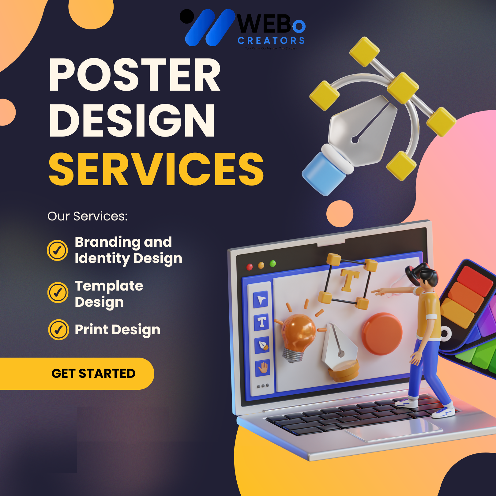 Poster Design Service | Get Powerful Advertising Poster in Arizona for Business and Events