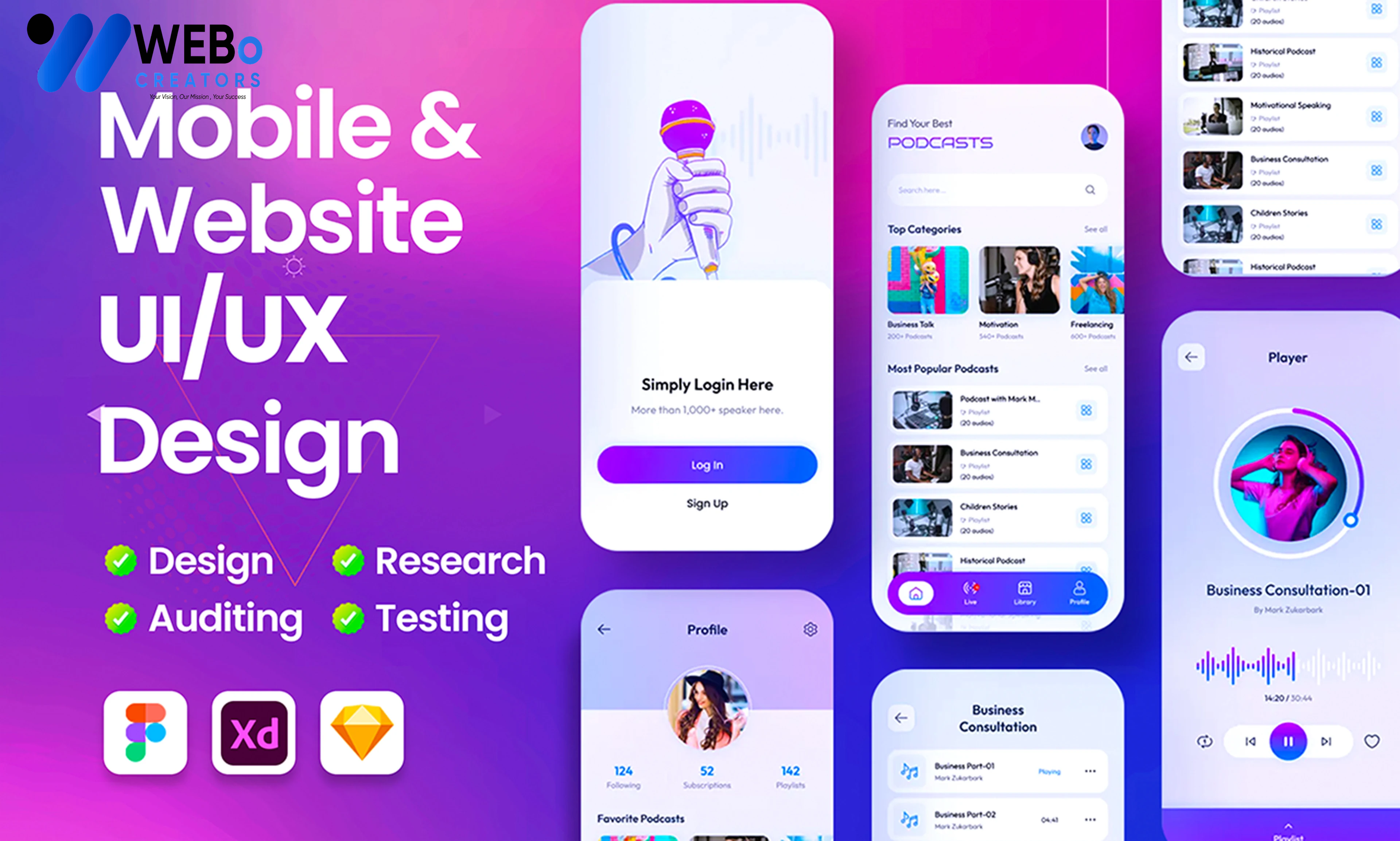 Flutter App UI/UX Design | Beautiful Flutter Interface Design in Arizona